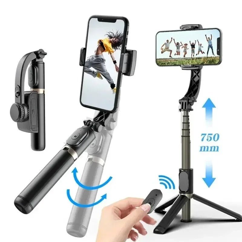 Q08 Mobile Gimbal Stabilizer Selfie Stick Tripod - Nexol Frame